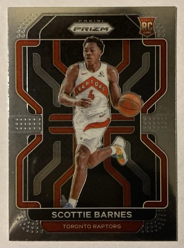 2021-22 Panini Prizm Silver Base ~ Scottie Barnes #320 ~ RC Toronto Raptors