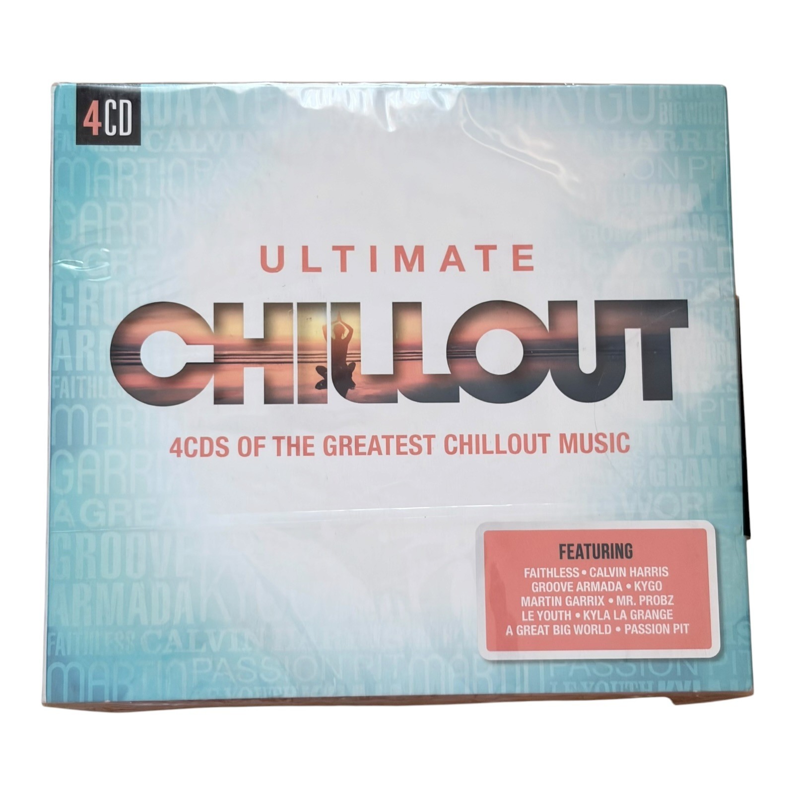 Ultimate Chillout 4CD Box Set 72 Tracks Faithless Calvin Harris Kygo Sealed