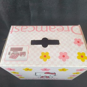 SEGA Dreamcast HELLO KITTY PINK Console set (HKT-3000),Pad,Keyboard,Box, Working