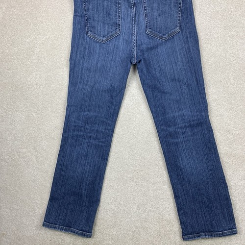 Jeans AYR para mujer 31 The Pop azul tobillo recto tiro alto elástico denim - Imagen 7 de 15