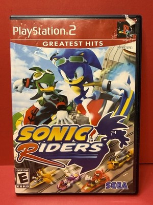 Sonic Riders (PlayStation 2 PS2) Greatest Hits Case Has Wear