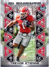 2024 Bowman U Best #EG-2 Trevor Etienne Elements of the Game Georgia