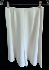 Talbots Petites Ivory Fully Lined Panel Skirt - Size 2P New With Tag