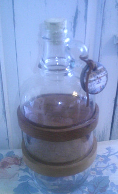Vintage 3 Tier Repurposed One Gallon Jug Charcuterie Cheese Nuts Serving Board