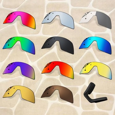 Anti-Scratch Polarized Replacement Lenses & Nose Piece for Oakley Sutro OO9406