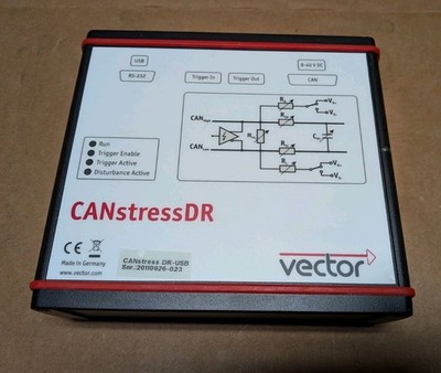 Vector CANstressDR  CANstress DR DIGITAL ANALOG DISTURBANCE  SIGNAL ANALYZER