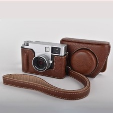 For Fujifilm xhalf X-half Camera Bag Leather Dock Case Base Protection Cover New