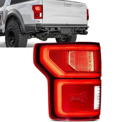 LED Tail Light Assembly with Blind Spot Detection for Ford F-150 2018 2019 20...