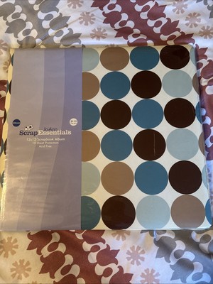 Joann Scrap Essentials 12'' x 12'' Scrapbook Album with 10 Sheets Acid-Free