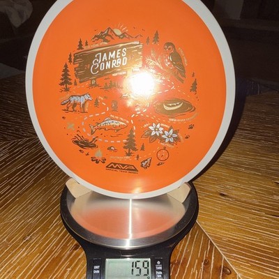 MVP James Conrad FissionTrail Orange/White 159g 9 5 -1 1 Team Series