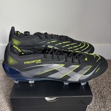 Adidas Predator Elite FT FG Electric Stealth Pack JI1096 Size 9.5 New Authentic