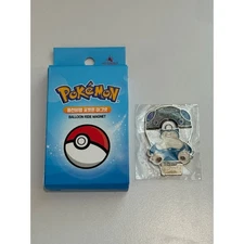 LOTTE WORLD x Pokemon Limited Pin Badge - Snorlax