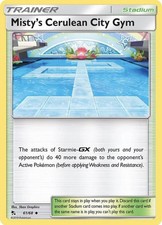 Pokémon TCG - Misty's Cerulean City Gym  - Hidden Fates -  Uncommon - 61/68