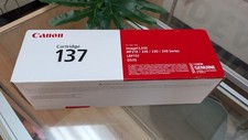 Canon Genuine Cartridge 137 Laser Printer Toner, MF210, 220, 230, 240 NEW SEALED