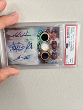 2019 Topps Triple Threads Auto Vlad Guerrero Jr. Tatís Jr. Hiura /36 RC See Desc
