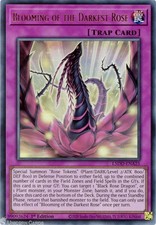 L5DD-ENA25 Blooming of the Darkest Rose : Ultra Rare 1st Edition Mint YuGiOh Car