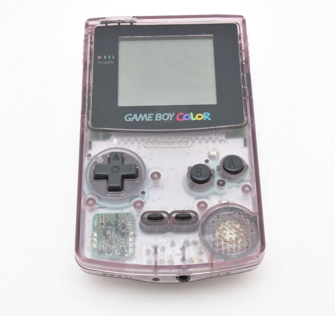 Nintendo Gameboy Pocket Printer Pocket Camera Clear Purple w/Cable