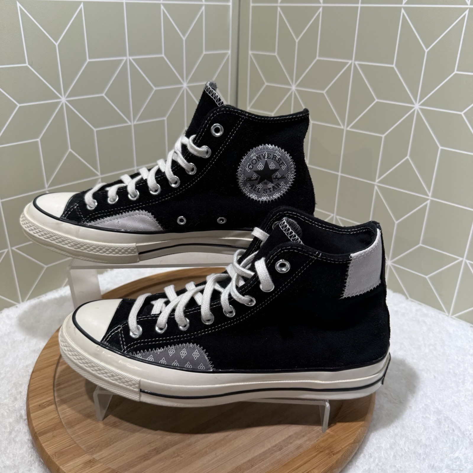 Converse Twisted Prep Patchwork High  166855C Wom… - image 1