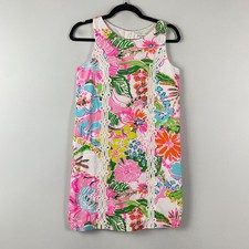 Lilly Pulitzer x Target Girls Shift Dress Floral Cotton Sleeveless