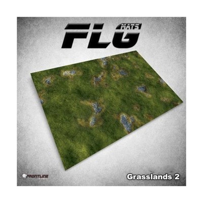 Frontline Gaming Playmat 30'' x 22'' Grasslands 2 New