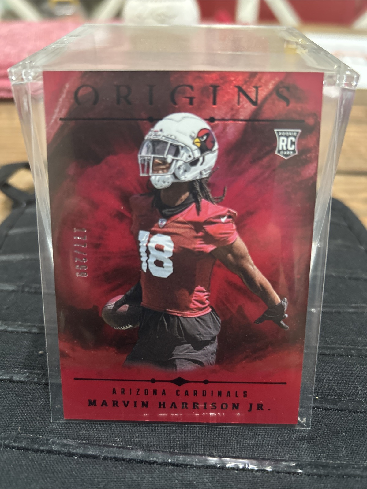 2024 Panini Origins - Rookies Marvin Harrison Jr. #148 Holo Red /299 (RC)