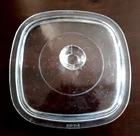 Corning Ware Glass Lid P-7-C for 1 qt, 1.5 qt & 1.75 qt Casseroles (Scratches)