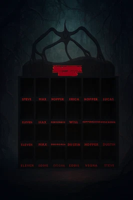 KINDER Kids Joy Stranger Things Stand | Upgraded Version | Fan Version