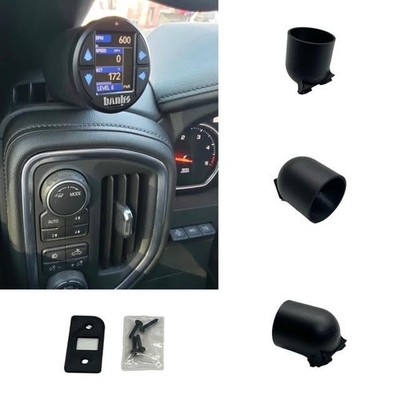 Chevy GMC Sierra Silverado 1500 2500 3500 Single Gauge Pod Mount 2019-2022