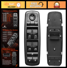 Power Window Switch Driver Side Front Left Control Button for Ram, Dodge, Chrysl