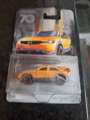 Matchbox 2021 Mazda  MX Orange #4 - 2023 Moving Parts 70 Years Special Edition