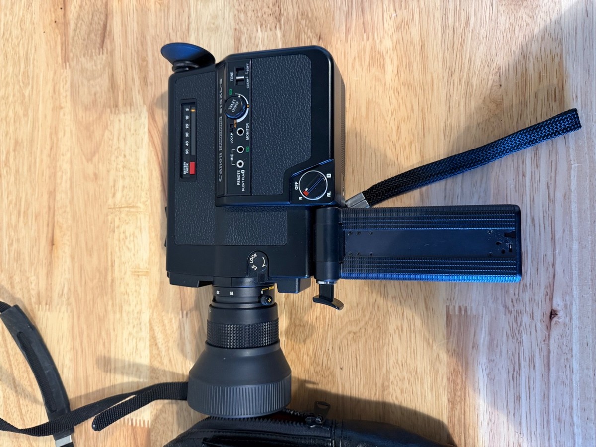 READ Canon Canosound 514XL-S Super 8mm Film Movie Camera w