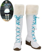 Final Fantasy XIV Rielle Shoes Cosplay Boots customized boots FF14
