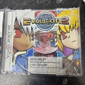 Evolution 2: Far Off Promise CUSTOM artwork cover & case NO GAME sega Dreamcast