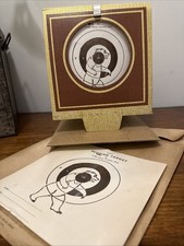 1962 DAISY RIFLE Training BEAR gun cork ball TARGET Bullet Trap Vintage Hunting