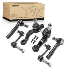 6Pcs Front Suspension Kit, Sway Bar Link Lower Ball Joint Outer Tie Rod End,