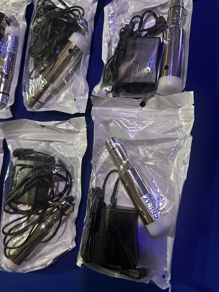 DMX Wireless, CHINLY 8pcs 2.4G DMX 512 1 Male Transmitter & 7 Female Receivers - Image 3 of 4