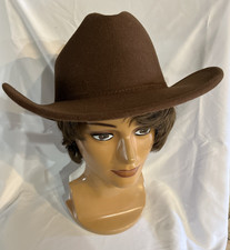 Western Cowboy Hat Polyester Cotton Size 57cm Felt New No Tags