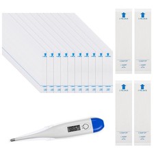 400 Pieces Disposable Digital Thermometer Probe Covers Clear Temperature Shea...