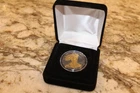 1939 Walking Liberty Silver Half Dollar 24kt Gold & Black Ruthenium Edition E39