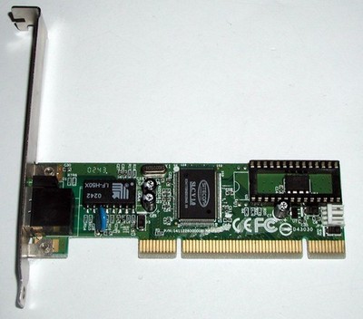 PCI Fast Ethernet Adapter Sitecom LN-001, RJ-45, gebraucht