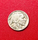1937 D Buffalo Nickel Indian Head Full Date 5c Circulated Coin Very Fine VF