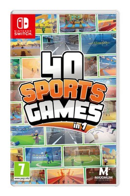 40 Sports Games in 1 Nintendo Switch Sportspiele Für Nintendo Switch