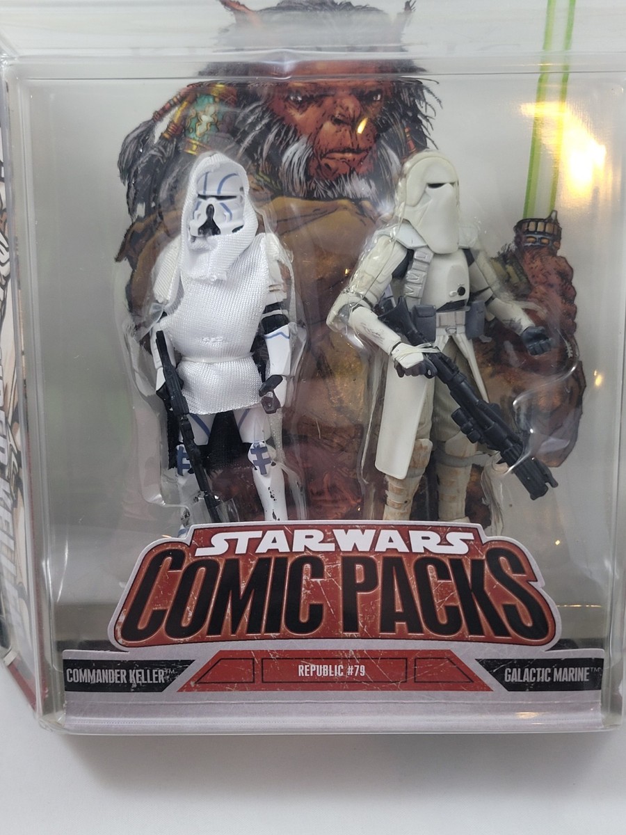 SEALED Star Wars Comic Packs Republic #79 Commander Keller
