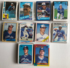 1984-1990 Blue  Jays 46 Complete Topps & Fleer Team Sets With Update Mint