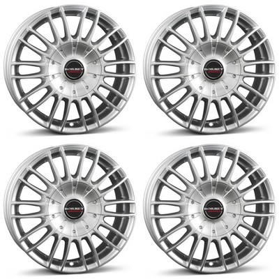 4 Borbet CW3 7.5x18 ET35 5x120 SIL wheels for BMW 1 2 3 4 X1 X3 X4 Z3 Z4
