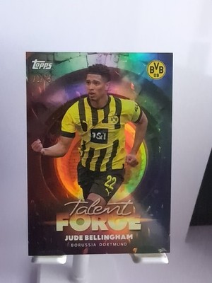 JUDE BELLINGHAM 70/75 TALENT FORGE BVB BORUSSIA DORTMUND TOPPS FOCUS 25/26
