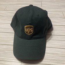 UPS Hat AMC Deluxe Headwear Adjustable Green Logo Cap