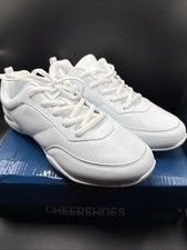Cheer Shoes for Youth Girls White Cheerleading Athletic Dance Tennis NIB
