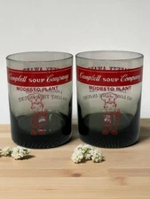 Campbells Soup Company Safety Award Glasses Set Of 2 Modesto California Plant