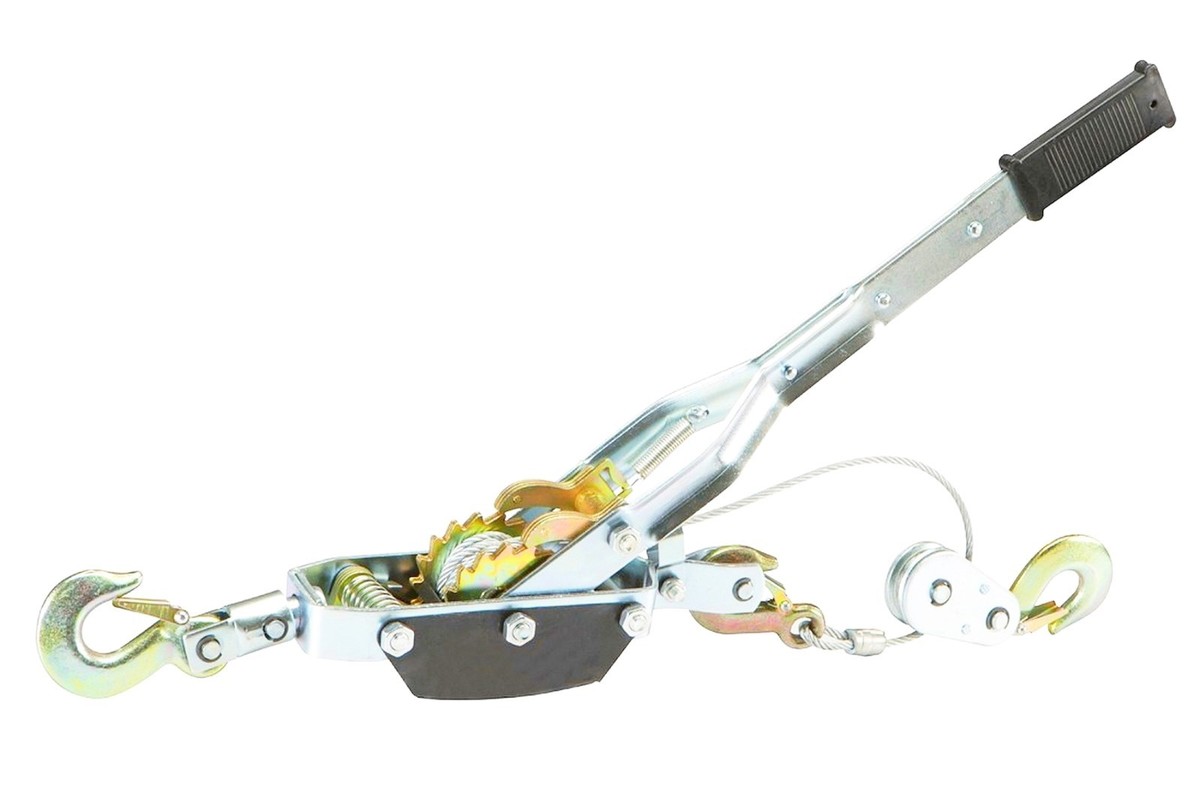 4 TON WINCH 10 ft Cable Puller Hand Ratchet 8000 pound lb capacity
